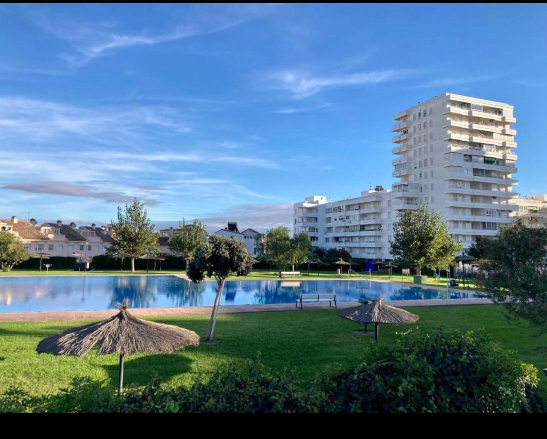 Frente Al Mar, Preciosas Vistas, Piscinas , Valdelagrana Appartement El Puerto de Santa María Buitenkant foto